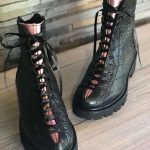 Bocanci piele naturala Katy