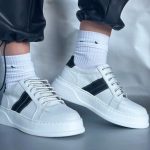 Pantofi piele naturala Dolores white