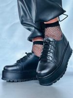 Pantofi piele naturala Elisabetha black - imagine 2