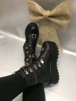 Botine piele naturala Blodwen - imagine 3