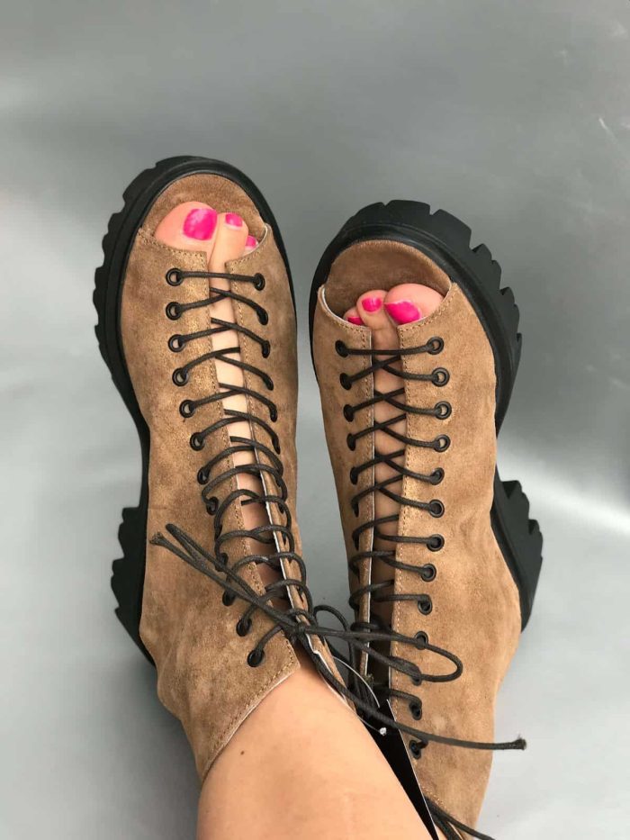 Sandale piele naturala Dylla - imagine 2