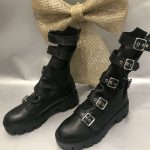 Ghete de iarna din piele naturala Emira