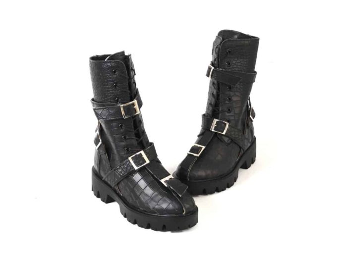 Ghete piele naturala Rock&Roll - imagine 3