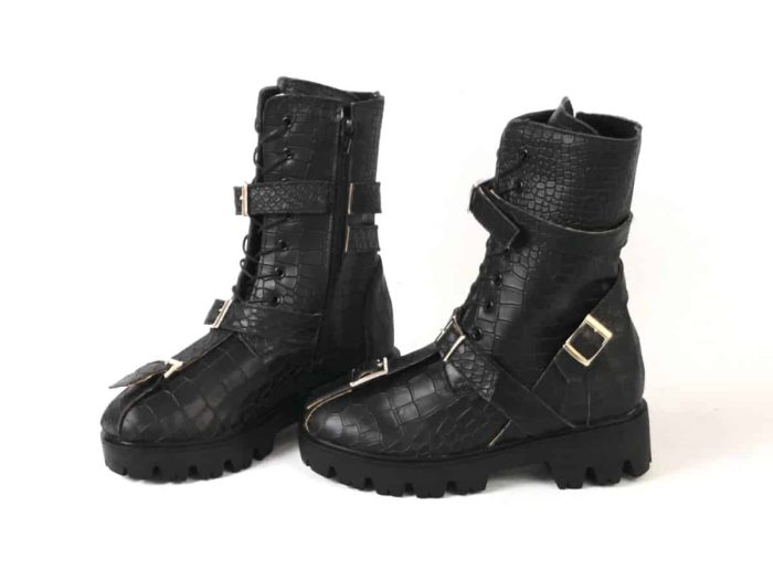Ghete piele naturala Rock&Roll - imagine 4