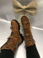 Ghete piele naturala Kim - imagine 2