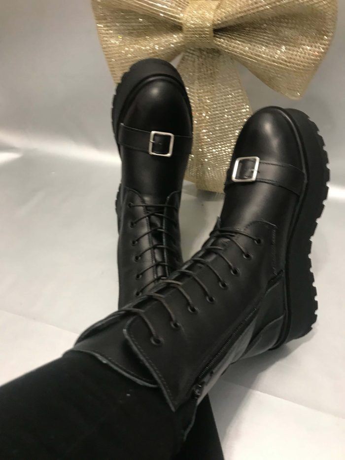 Ghete piele naturala Underground - imagine 4