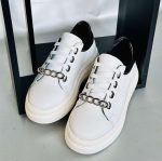 Pantofi piele naturala Elaine chain - imagine 3