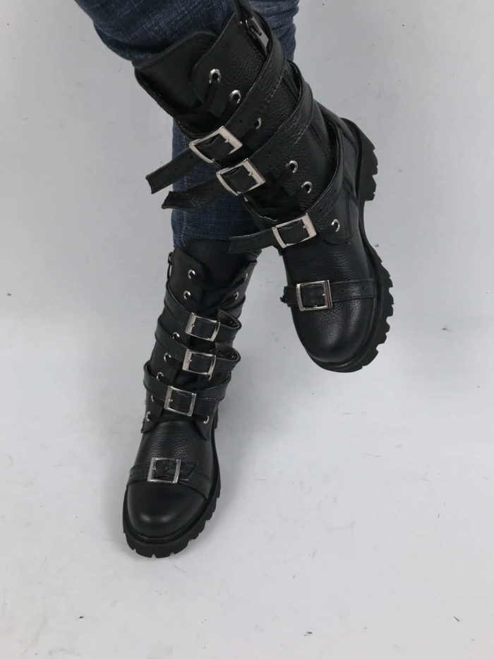 Ghete piele naturala Vann - imagine 4