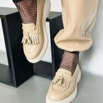 Espadrile piele naturala Clari bej