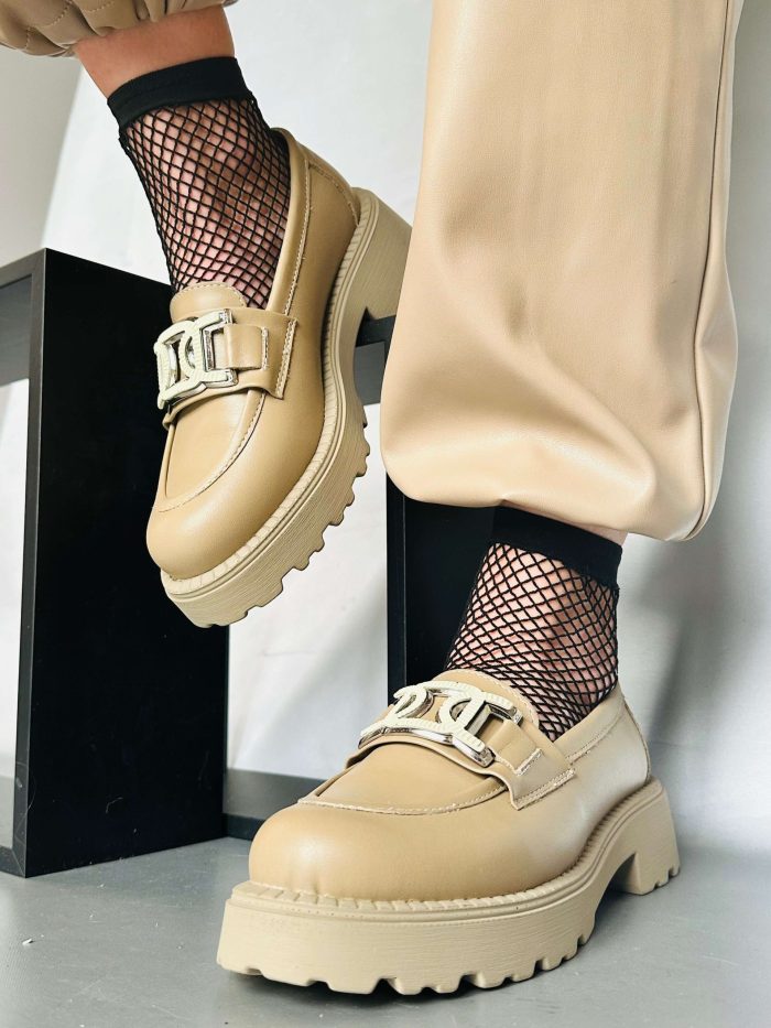 Espadrile piele naturala Christal - imagine 3