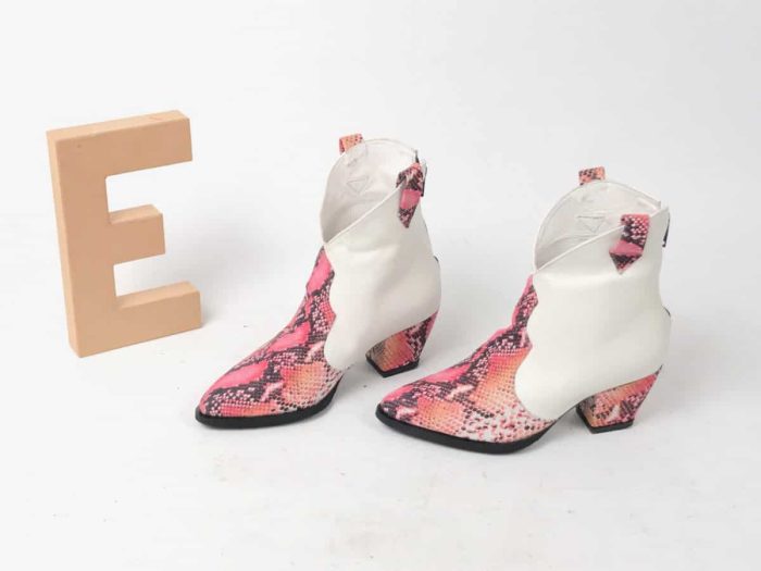 Botine piele naturala Georgia - imagine 5