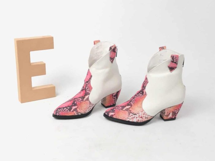 Botine piele naturala Georgia - imagine 4