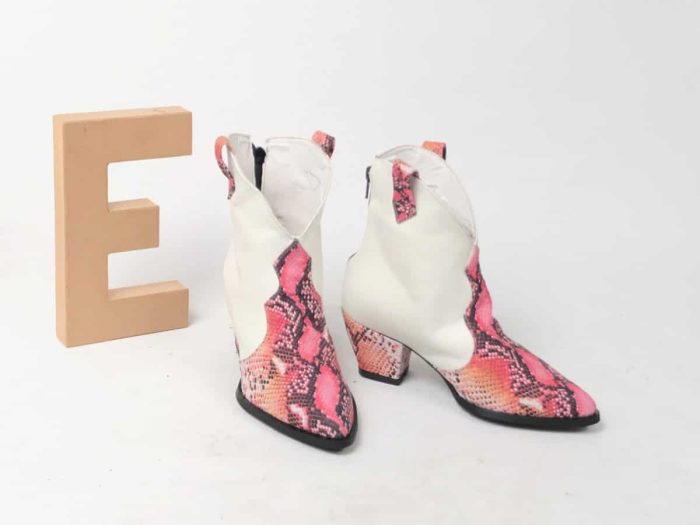 Botine piele naturala Georgia - imagine 3