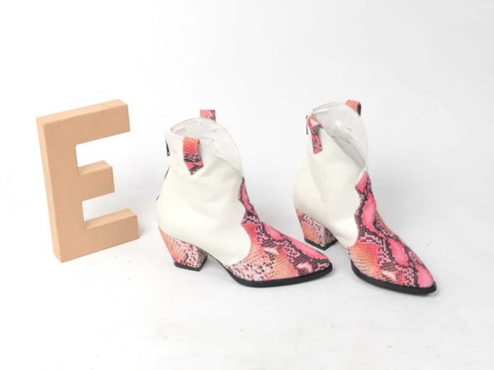 Botine piele naturala Georgia - imagine 2