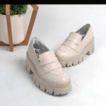Pantofi piele naturala Minessota White