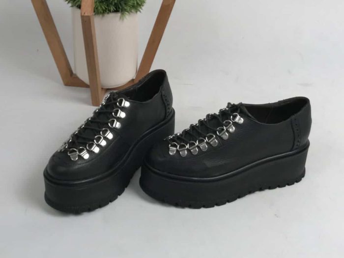 Pantofi piele naturala Krakko - imagine 2