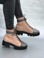 Ghete piele naturala Noya - imagine 2