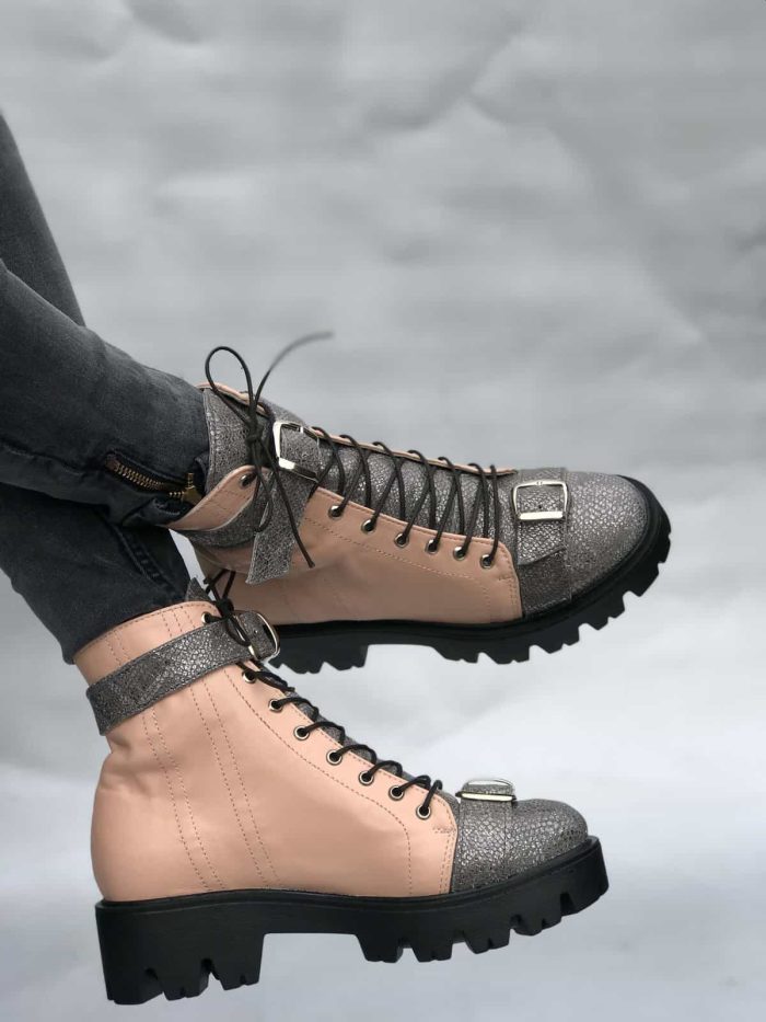Ghete piele naturala Noya - imagine 3