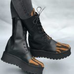 Ghete piele naturala Nylla Mode