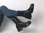 Ghete piele naturala Marann - imagine 2