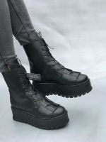 Ghete piele naturala Kamelia - imagine 2