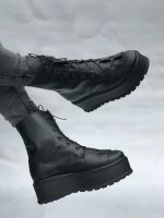 Ghete piele naturala Kamelia - imagine 3