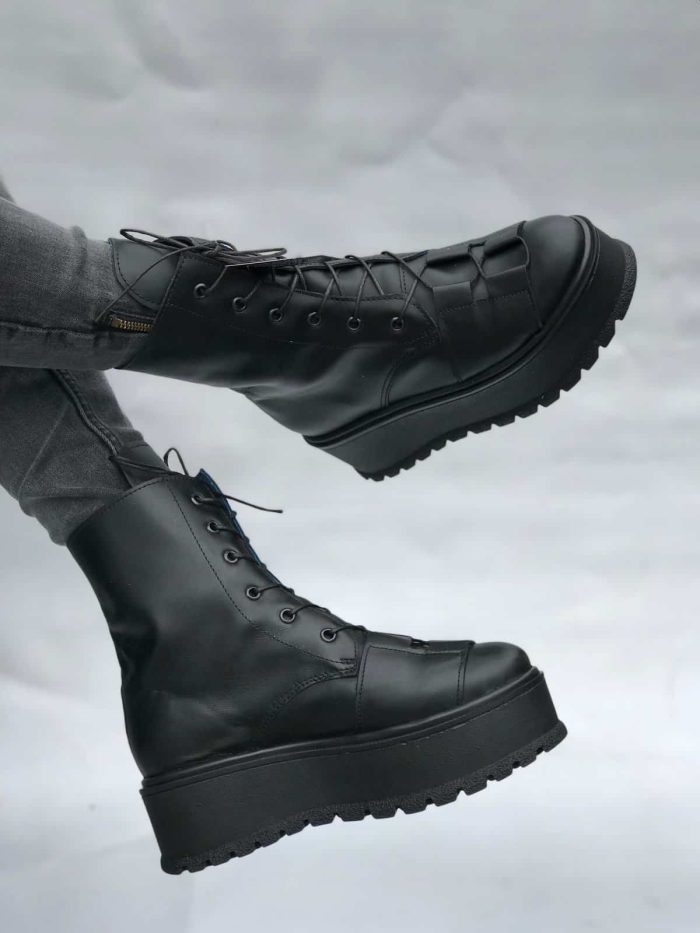 Ghete piele naturala Kamelia - imagine 3