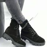 Ghete piele naturala Crema