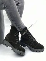 Ghete piele naturala Crema