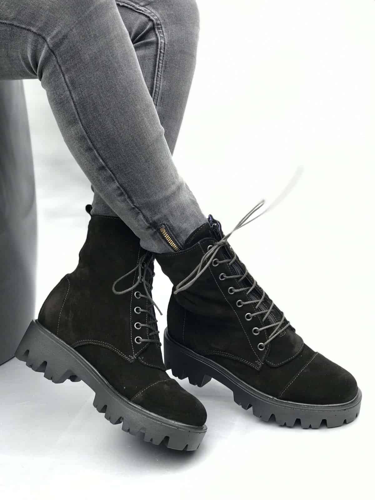 IMG_3440.jpeg Ghete piele naturala Crema - imagine 1