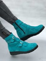 Ghete piele naturala Tynna - imagine 2