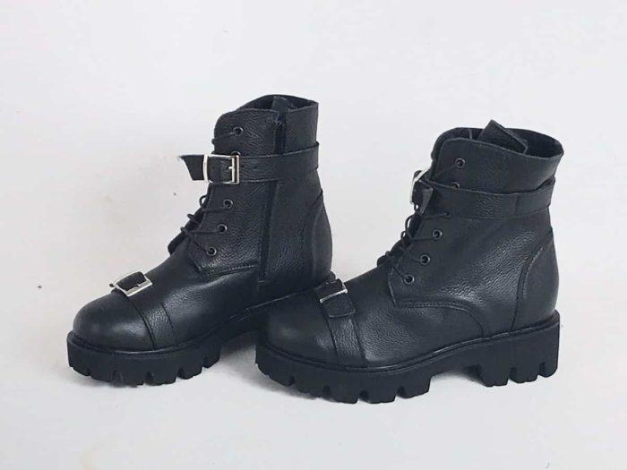 Ghete piele naturala BeBlack - imagine 3