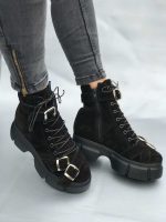 Ghete piele naturala Dollores - imagine 2