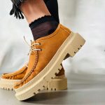 Pantofi piele naturala  Georgia camel