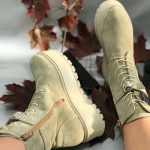 Botine piele naturala Cara