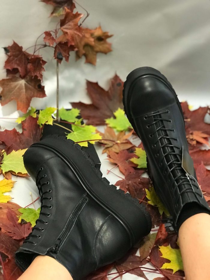 Ghete piele naturala Bonnie - imagine 3