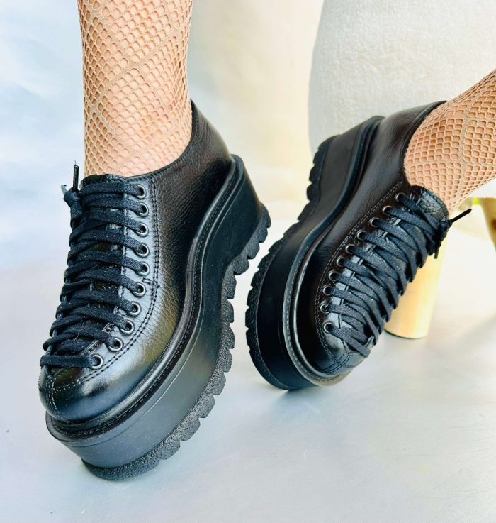 Pantofi piele naturala Courtney - imagine 2