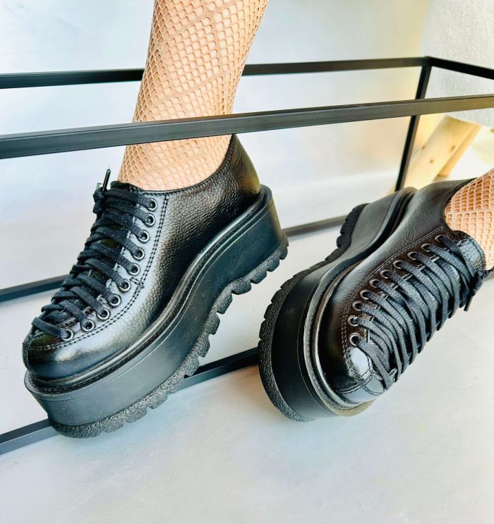 Pantofi piele naturala Courtney - imagine 4