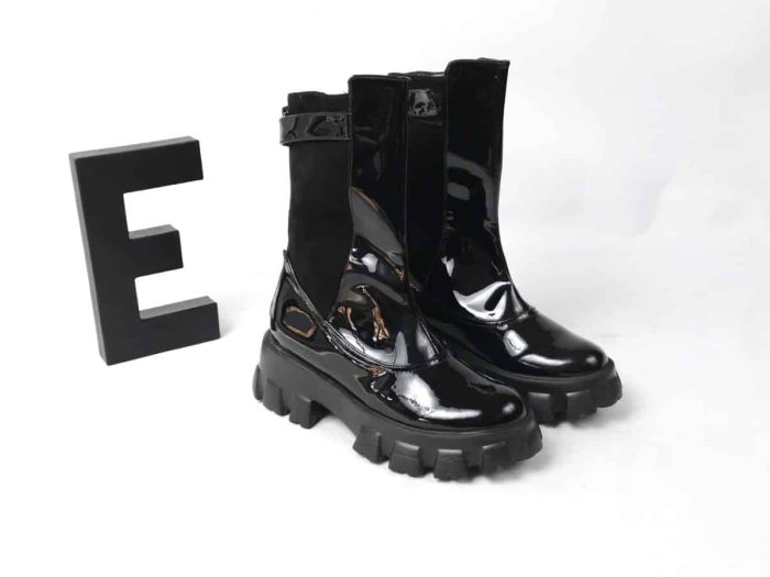 Ghete piele naturala Washington - imagine 7