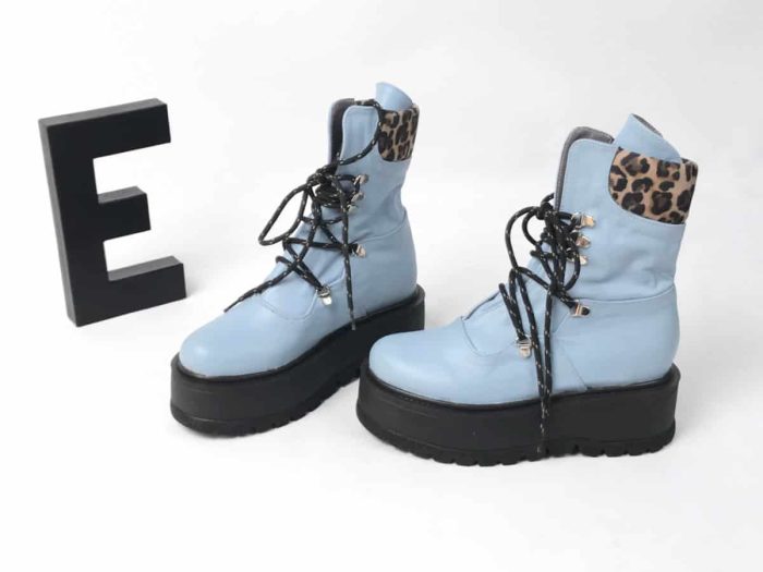 Ghete piele naturala Berlin - imagine 4