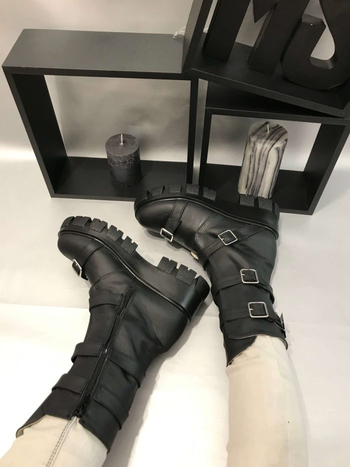 Botine piele naturala Courtney - imagine 2