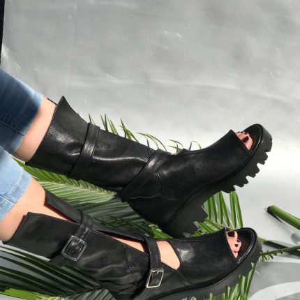 Botine piele naturala Beatrix