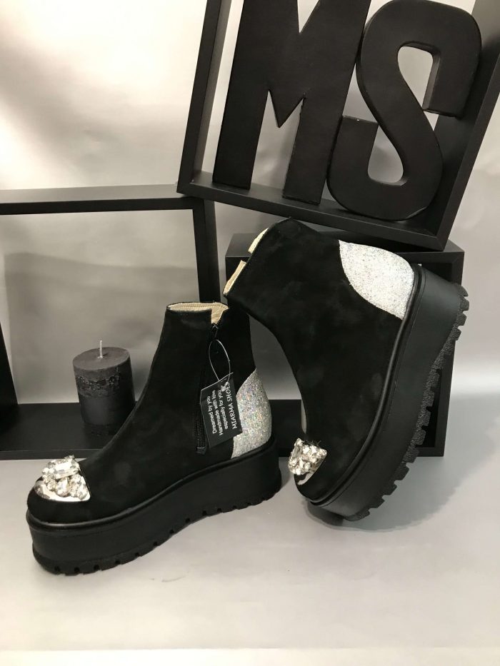 Botine piele naturala Dolores - imagine 2