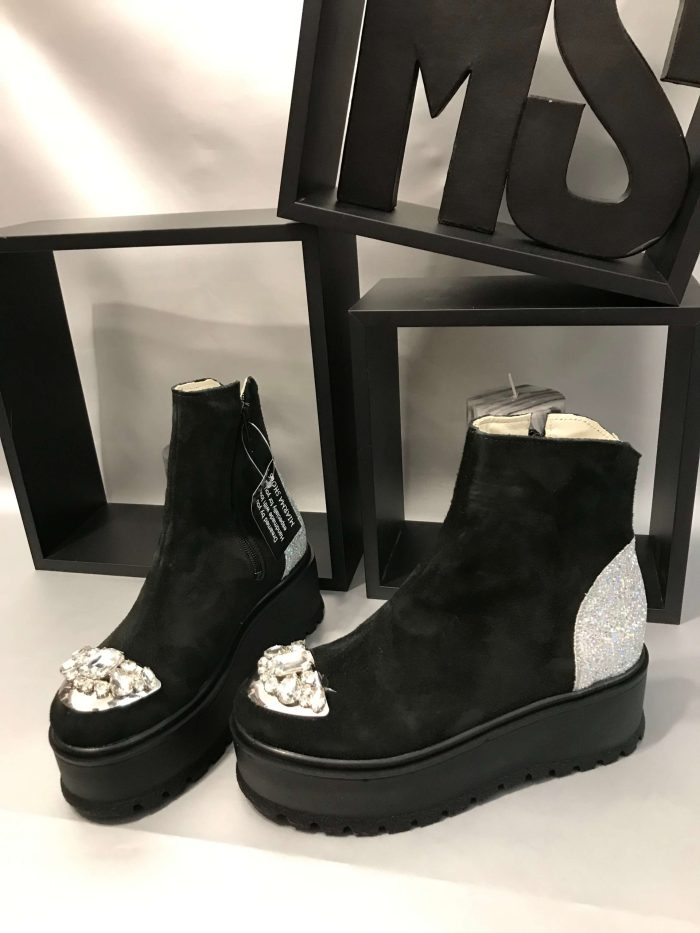 Botine piele naturala Dolores - imagine 3