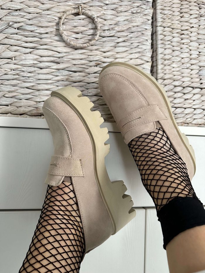 Mocasini piele naturala Faith - imagine 3