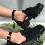 Pantofi piele naturala Leah