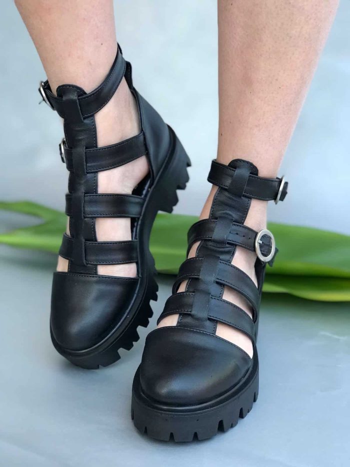 Sandale piele naturala Mayra Mode - imagine 2