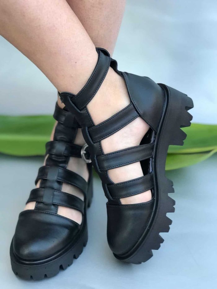 Sandale piele naturala Mayra Mode - imagine 3