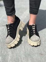 Pantofi piele naturala Nude