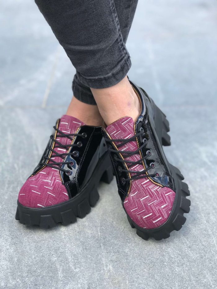 Pantofi piele naturala Messa - imagine 2